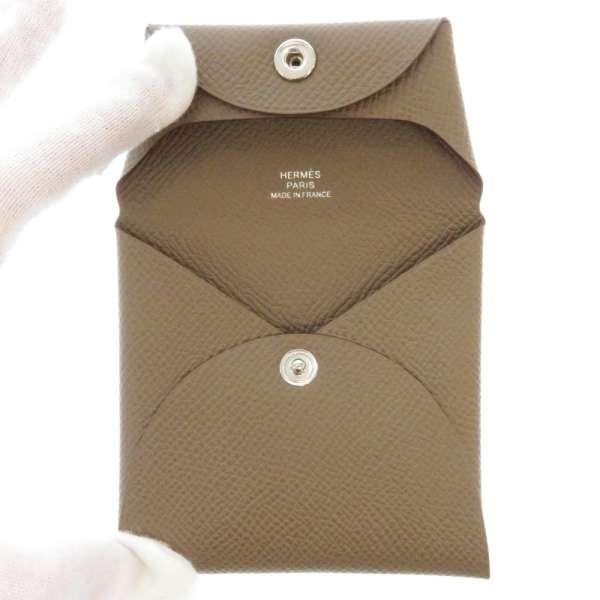 HERMES（エルメス） コインケース バスティア エトゥープ ヴォー