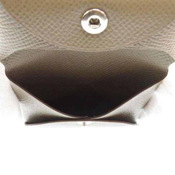 HERMES（エルメス） コインケース バスティア エトゥープ ヴォー