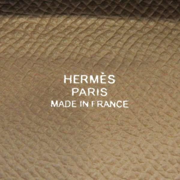 HERMES（エルメス） コインケース バスティア エトゥープ ヴォー