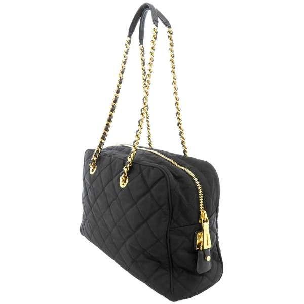 プラダ　チェーン　バッグ PRADA（プラダ） チェーンショルダーバッグ キルティング ナイロン