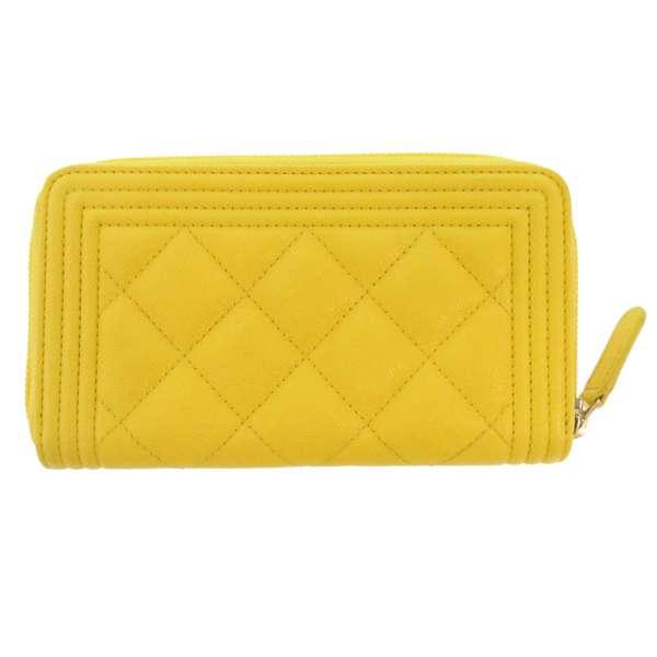 CHANEL ボーイシャネル　マトラッセ　 長財布 CHANEL（シャネル） 長財布 ボーイシャネル スモール ジップ
