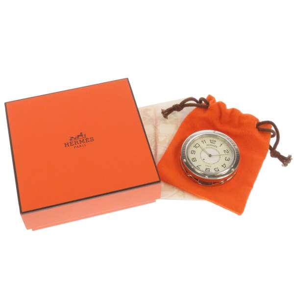 HERMES エルメス 置時計 パンデュレットクリッパー CL1.505.130 HERMES エルメス 置時計 パンデュレットクリッパー CL1.505.130