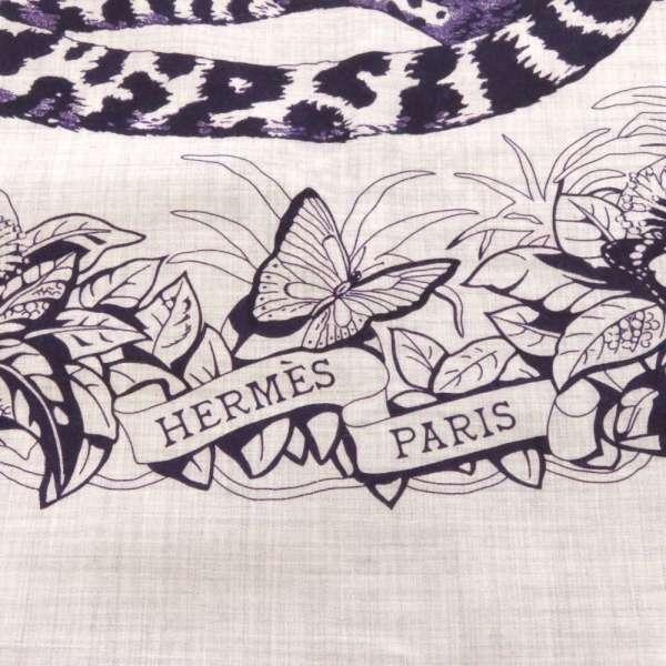 HERMES（エルメス） スカーフ カレ140 ジャングル・ラブ・タトゥ