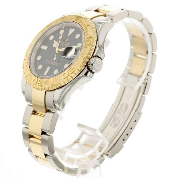 手巻きアナログ金時計 金属バンド 18K ROLEX（ロレックス） ヨットマスター 18KYG イエローゴールド G番