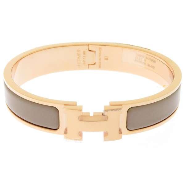 HERMESエルメス　ブレスレット　クリックH マロングラッセ HERMES（エルメス） ブレスレット クリックH サイズGM マロングラッセ