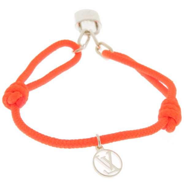 即納 シルバー ロックイット ブラスレ ルイヴィトン U 30f 未使用 Q アクセサリー ルイ ヴィトン 送料無料 ヴァージル アブロー ユニセフ Q シルバー925 オランジュ レディースアクセサリー