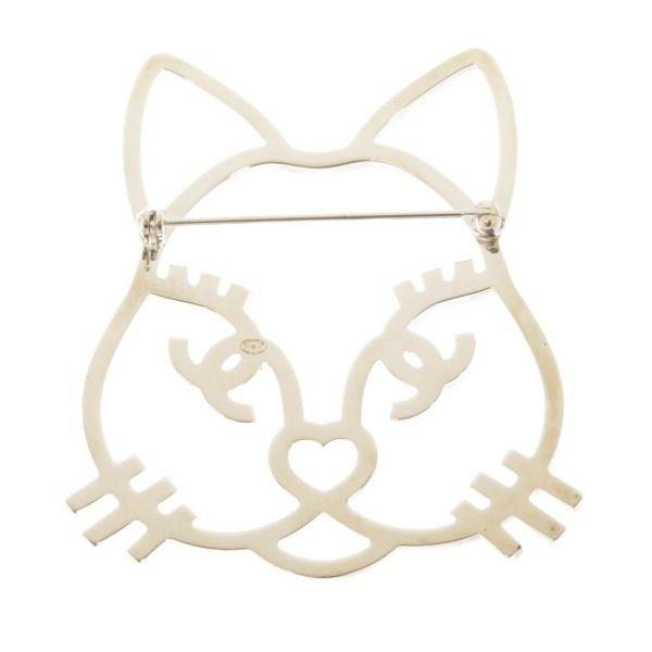 CHANEL シャネル ブローチ キャットモチーフ ココマーク ライン CHANEL シャネル ブローチ キャットモチーフ ココマーク ライン