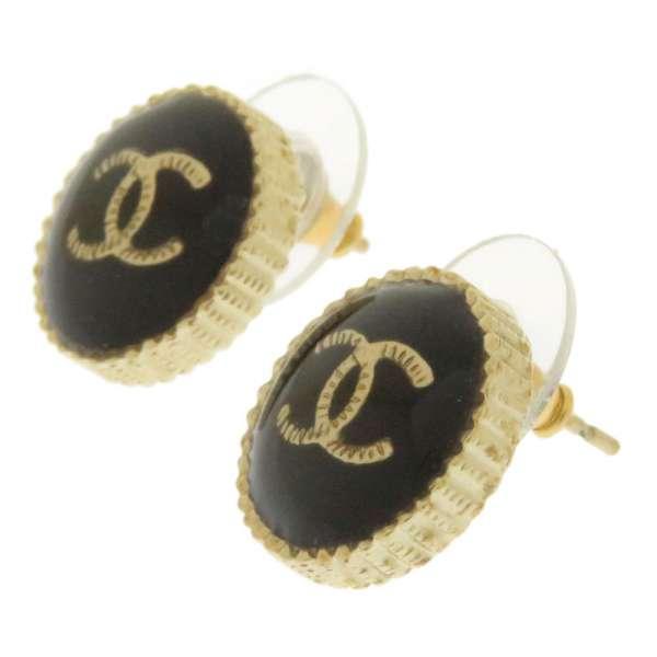 CHANEL シャネル ピアス ココマーク ラウンド A18V A95896 CHANEL シャネル ピアス ココマーク ラウンド A18V A95896