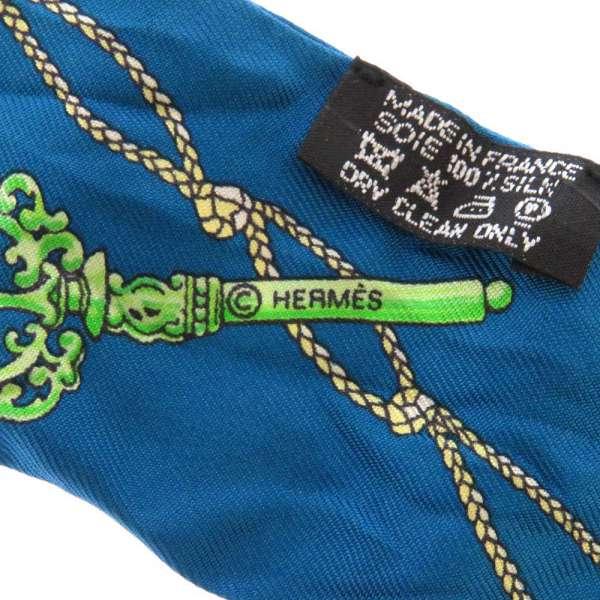 HERMES（エルメス） スカーフ ツイリー 鍵 シルクツイル カギモチーフ