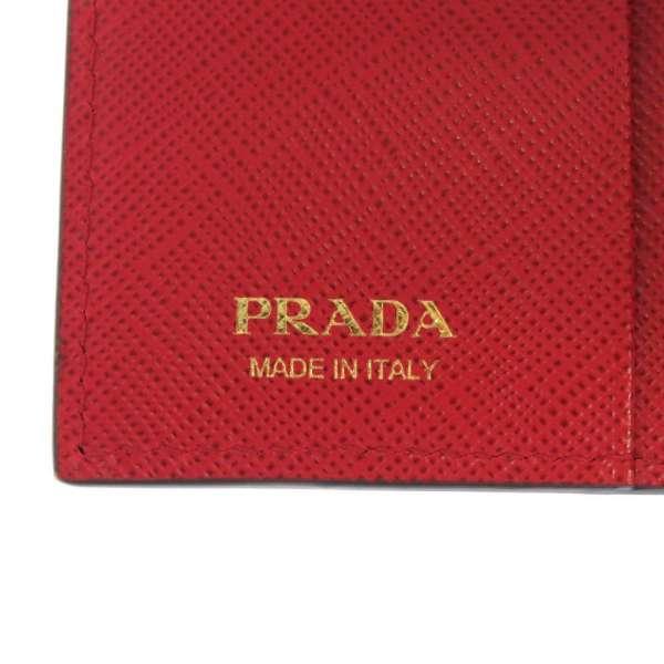 PRADA プラダ 二つ折り財布 サフィアーノ SAFFIANO METAL コンパクト 