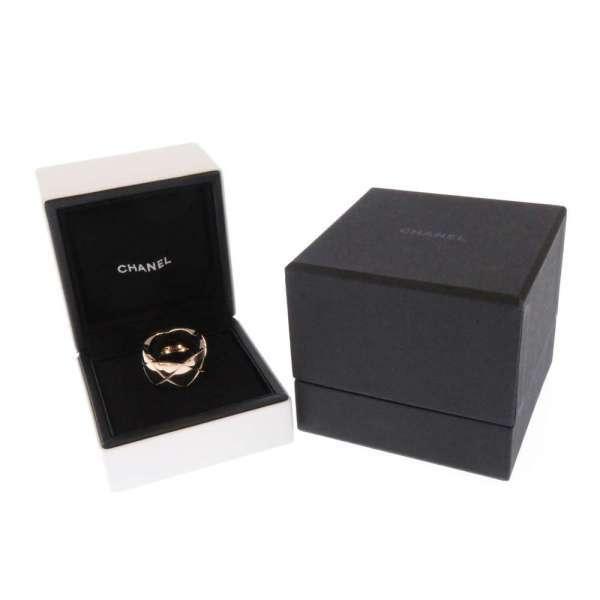 CHANEL シャネル リング ココ クラッシュ ラージ リングサイズ52 CHANEL シャネル リング ココ クラッシュ ラージ リングサイズ52
