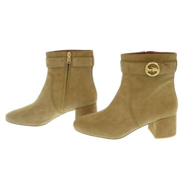 COACH コーチ ショートブーツ ターニャ スエード ブーティ レディース  