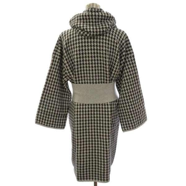 魅了 エルメス ワンピース ニット クルーネック カシミヤ レディースサイズ34 Hermes 服 3way グレー 黒 白 珍しい Www Yalaphone Com