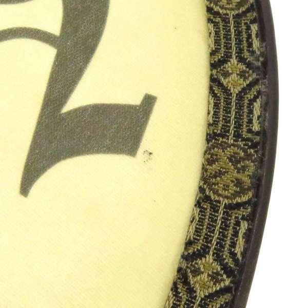 GUCCI（グッチ） うちわ 椿デザイン 団扇 バンブー タッセル付き 安心