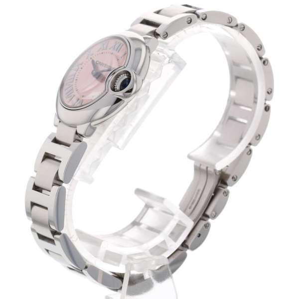 Cartier（カルティエ） バロンブルーSM 28mm ピンク文字盤 SS W6920038