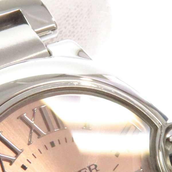 Cartier（カルティエ） バロンブルーSM 28mm ピンク文字盤 SS W6920038