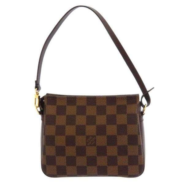 ルイヴィトン N51982ダミエ　エベヌ　トゥルース　メイクアップ ポーチ LOUIS VUITTON（ルイ・ヴィトン） アクセサリーポーチ ダミエ・エベヌ