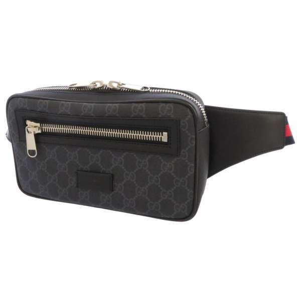 一部予約販売中 グッチ 送料無料 バッグ メンズ 黒 ボディバッグ バッグ Gucci ベルトバッグ Ggスプリーム ソフト ウエストバッグ グッチ E 09f 未使用 バッグ Www Solidarite Numerique Fr