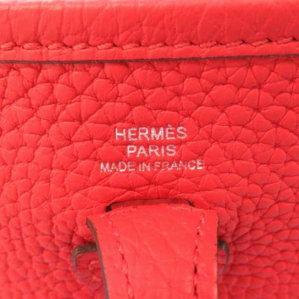 HERMES エヴリン16 TPMルージュトマトトリヨンクレマンス D刻印 HERMES エルメス ショルダーバッグ ミニ エブリン エヴリン 16 TPM