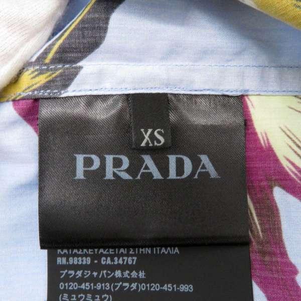 PRADA（プラダ） シャツ アロハシャツ ハイビスカス メンズサイズXS