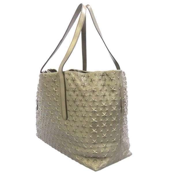 JIMMY CHOO（ジミーチュウ） トートバッグ スタースタッズ レザー