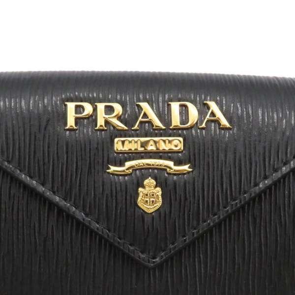 PRADA プラダ 財布 サフィアーノ コンパクトウォレット 1MH021
