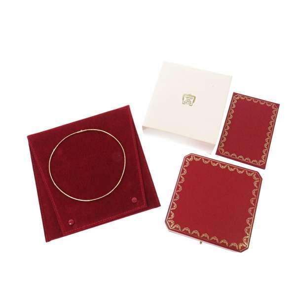 Cartier（カルティエ） チョーカー チューブ オメガ K18YGイエロー