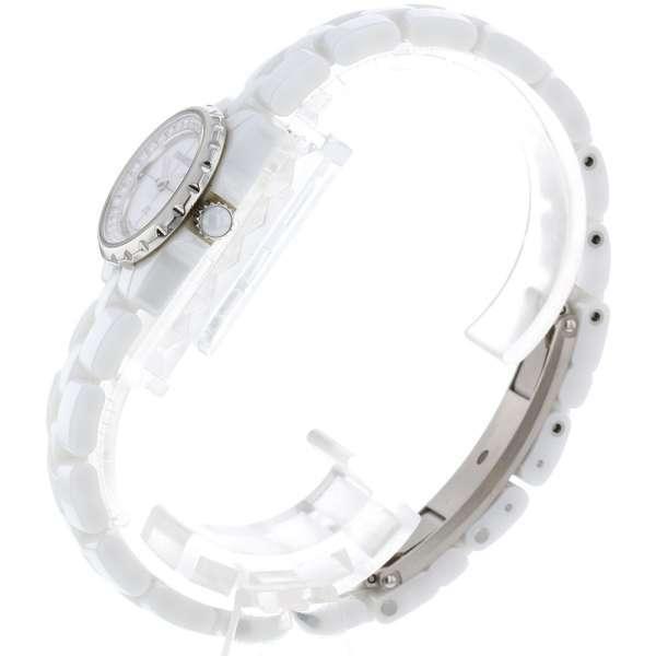CHANEL シャネル J12 XS 19mm ホワイトセラミック ダイヤモンド 0.27ct  