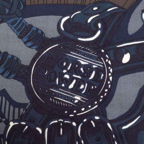 HERMES エルメス ストール カレ100 シュヴァル・パンク Cheval Punk