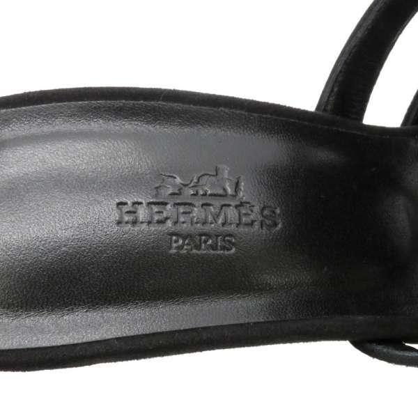 HERMES（エルメス） サンダル キュート ケリー シェーヴル・ヴェロア