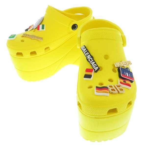 BALENCIAGA（バレンシアガ） クロックス プラットフォーム サンダル