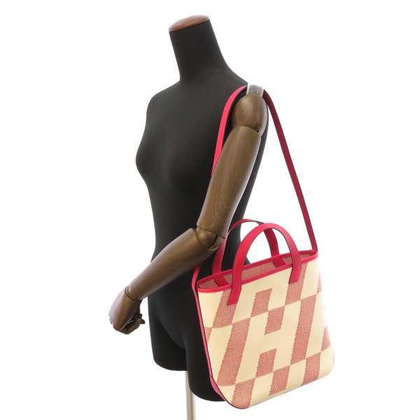 HERMES（エルメス） トートバッグ H・アン・ビエPM フランボワーズ