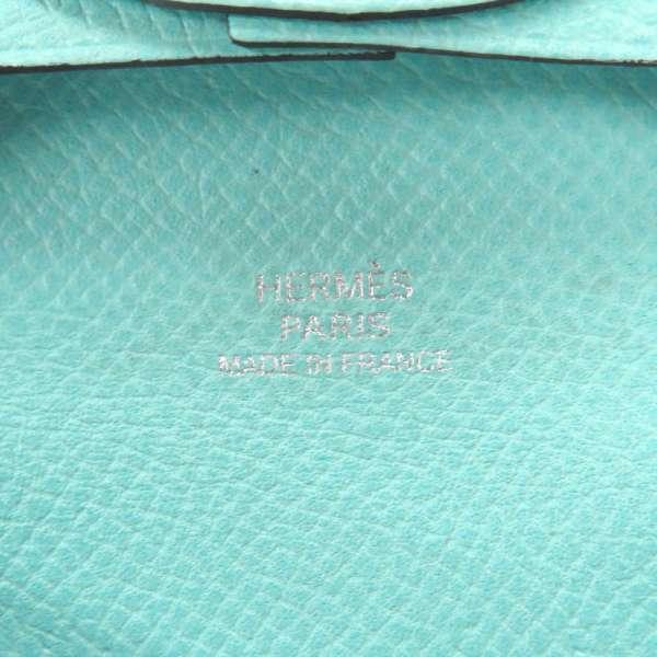 HERMES（エルメス） コインケース バスティア ブルーアトール ヴォー 