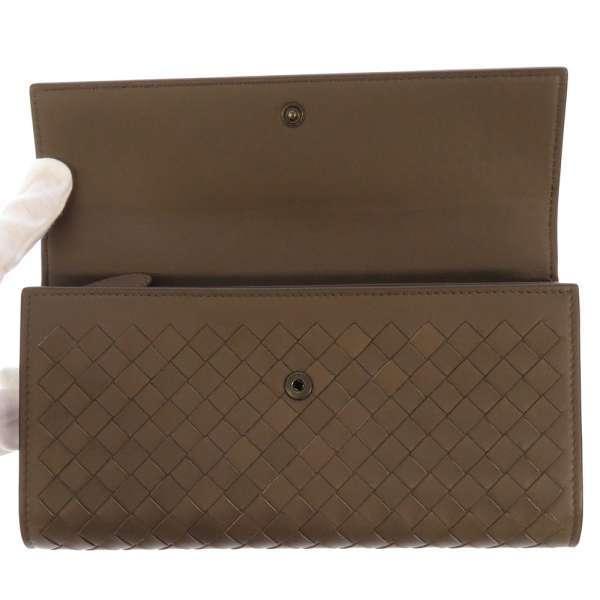 ボッテガヴェネタ　イントレチャート長財布　150509 V001N 1000 BOTTEGA VENETA（ボッテガ・ヴェネタ） 長財布 150509 V001N 1000