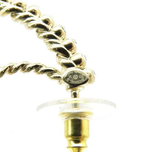 CHANEL（シャネル） ピアス ココマーク フープ フェイクパール ライン