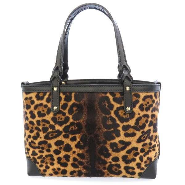 GUCCI（グッチ） トートバッグ レオパード柄 ポーチ付き 269878 GUCCI 