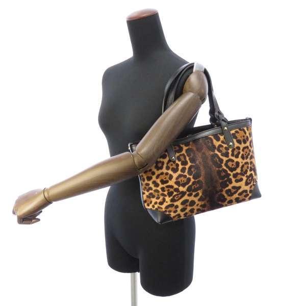 GUCCI（グッチ） トートバッグ レオパード柄 ポーチ付き 269878 GUCCI