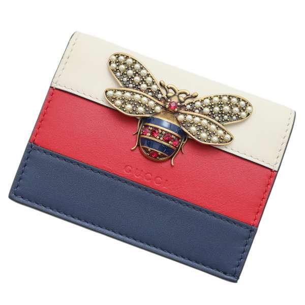 GUCCI（グッチ） 二つ折り財布 クイーンマーガレット ビー 476072