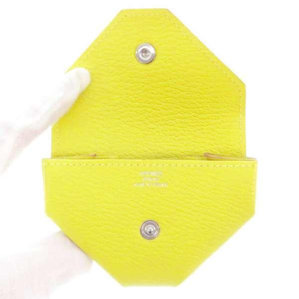 HERMES（エルメス） コインケース ル・ヴァンキャトル ライム/シルバー