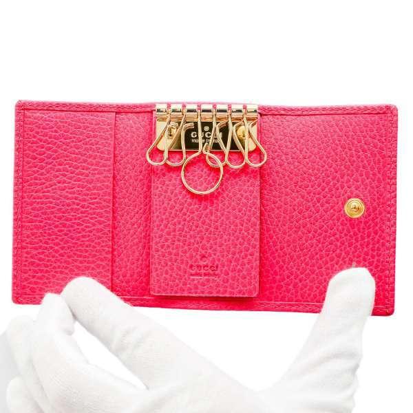 GUCCI（グッチ） 6連キーケース プチマーモント 456118 GUCCI キー