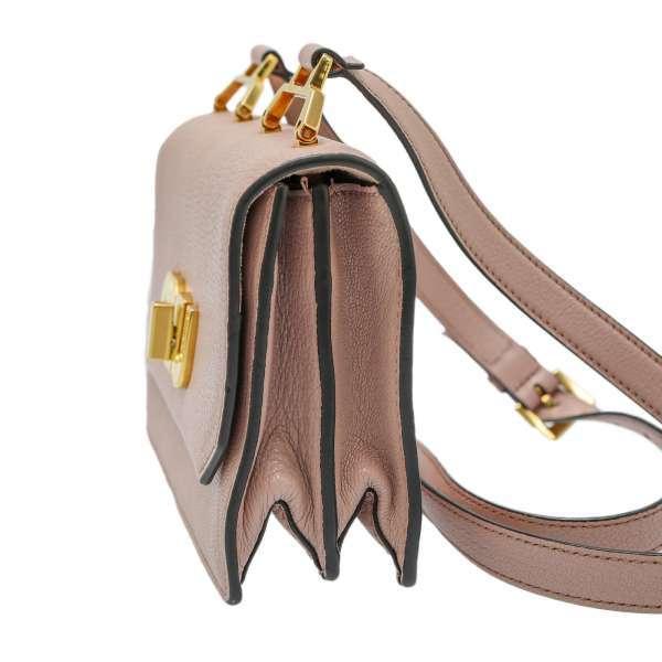 ミュウミュウ ショルダーバッグ ロゴ ターンロック 5BH087 Miu Miu