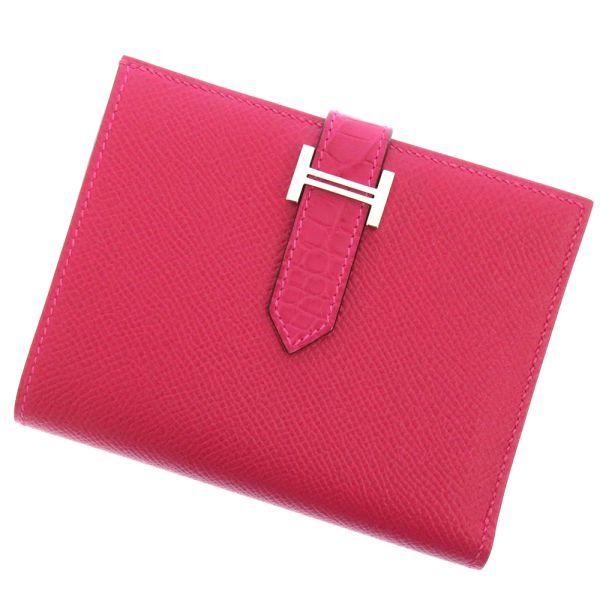HERMES（エルメス） 財布 ベアンコンパクト タッチ フランボワーズ