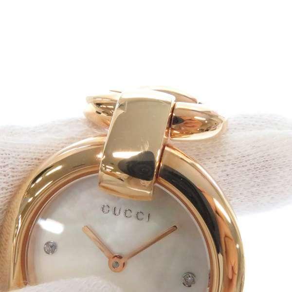 GUCCI（グッチ） ホースビット ダイヤモンド 3PD ピンクゴールド