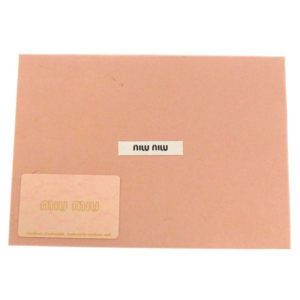 miu miu（ミュウミュウ） 長財布 ハンドル付き マテラッセ 5M1368 Miu