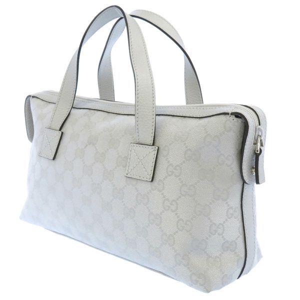 GUCCI（グッチ） ハンドバッグ GGキャンバス シルバー 264210 GUCCI