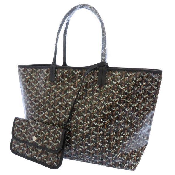 ゴヤール トートバッグ サンルイPM AMALOUISPM01 GOYARD バッグ ポーチ付き 黒