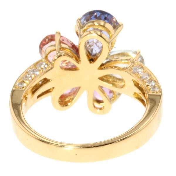 BVLGARI（ブルガリ） リング フラワーコントレール サファイヤ4.35ct