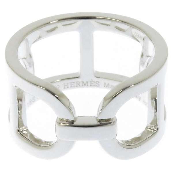 美品✨ エルメス シルバーリング 51 HERMES - HERMES(エルメス) リング 51美品 シルバーの通販 by ブラン