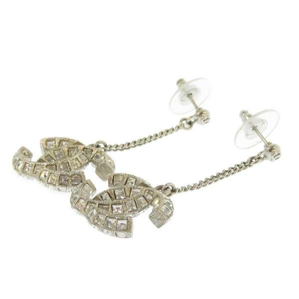 CHANEL（シャネル） ピアス ココマーク ラインストーン F20V A63084