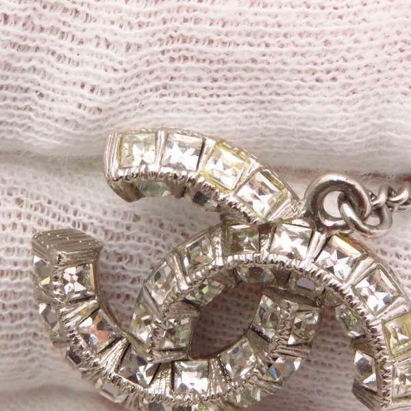 CHANEL（シャネル） ピアス ココマーク ラインストーン F20V A63084